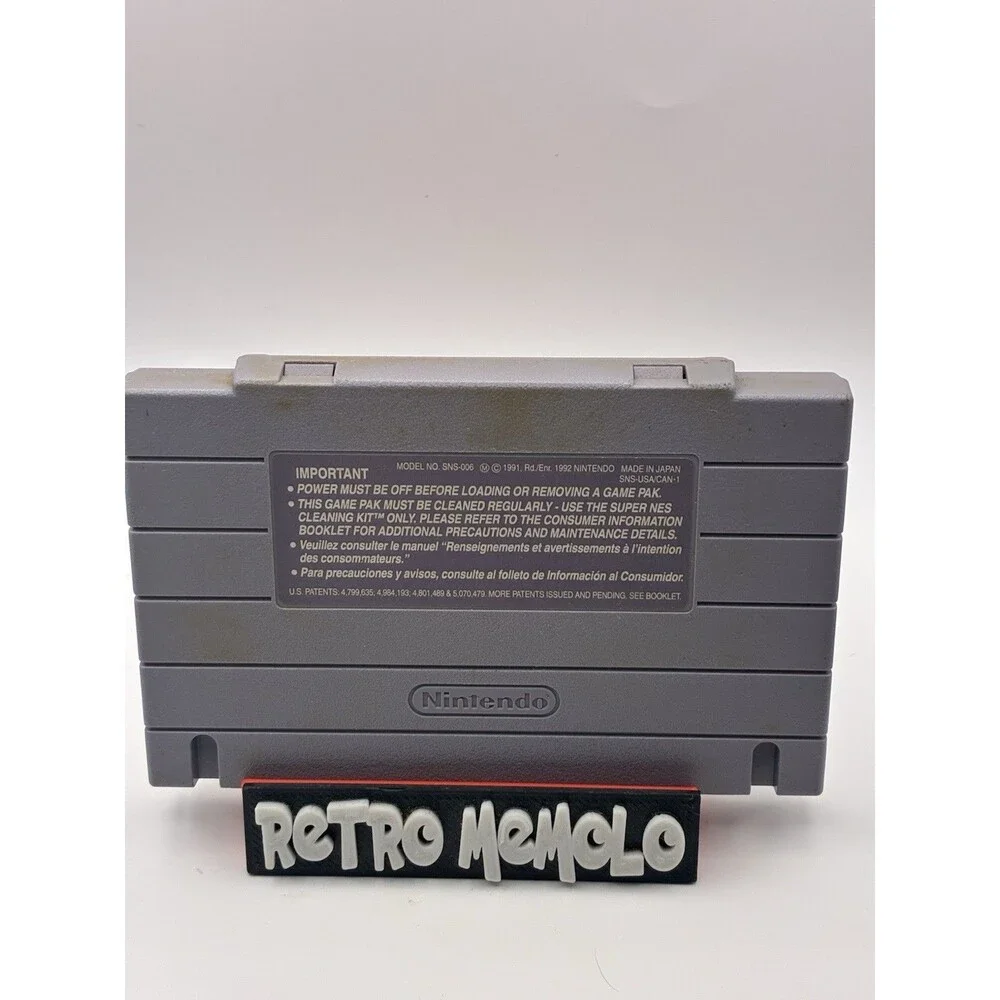 Super Mario All-Stars Cartridge for Nintendo SNES Tested Authentic & Cleaned
